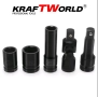 Комплект ударни вложки 27 части KraftWorld – 1/2″, с удължител и ударен кардан, снимка 5