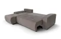 Ъглов диван Виктор мини топло сиво Marta 18/23, снимка 3