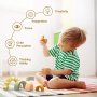 Обучителни монтесори бебешки детски гризалки играчки за подреждане 18м+ Зъбни чесалки , снимка 4