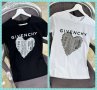 Givenchy дамски тениски висок клас реплика, снимка 1 - Тениски - 43892270