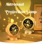 Звезден проектор Asronaut с бели звуци и натурални мелодии- АКУМУЛАТОРЕН, снимка 1 - Детски нощни лампи - 43591000