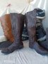 дамски ботуши original  SERGIO TODZI® ,N- 38 - 39 - тъмно кафяви, плетена кожа, снимка 8