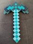 Майнкрафт, Minecraft диамантен меч и кирка 2в1 играчка Маинкрафт, снимка 7