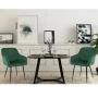 ПРЕОЦЕНЕНИ Трапезни столове, комплект от 2бр D068-FUTURE AS-LEIPZIG-GREEN-2PCS, снимка 1