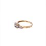 Златен дамски пръстен 1,47гр. размер:50 14кр. проба:585 модел:20699-2, снимка 2