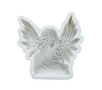 Момиче Ангел със широко отворени крила силиконов молд форма фондан шоколад гипс декор, снимка 4