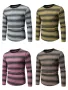 Мъжка блуза с кръгло деколте и дълъг ръкав, 4цвята , снимка 1