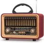 PRUNUS J-170 Bluetooth радио Retro AM/FM/SW, малко радио Nostalgia, снимка 1