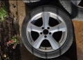 Зимни гуми с алуминиеви джанти 17ки за мерцедес, снимка 7