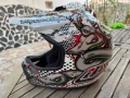 Troy Lee Design Medusa мотокрос каска, размер М , снимка 1