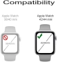 Гривна STILGUT, съвместима с кожена каишка Apple Watch 42 мм/44 мм, снимка 3
