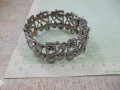Верижка метална инкрустирана с камъни разтегателна, снимка 2