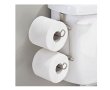 Стойка за тоалетна хартия, поставка- закачалка, метална, снимка 1 - Органайзери - 43942916