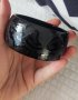 Масивна черна гривна с орнаменти ретро 6.7см диаметър, снимка 1 - Гривни - 43154764