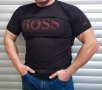 Мъжка тениска BOSS , снимка 1 - Тениски - 43526173