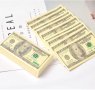 носни кърпички с мотив на щатския долар долари 100 долара пари хартиен салфетки пакет 
