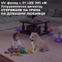 Мощен UV фенер LED ултравиолетова светлина ув фенерче за камък смола кръв урина професионален, снимка 9