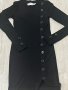Черна къса рокля размер S, снимка 1 - Рокли - 38884783