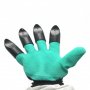 Удобни градински ръкавици с нокти за лесно разравяне, снимка 4