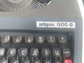 Пишеща машина ХЕБРОС 1300 Ф, снимка 5