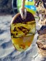 Приказна висулка от естествен балтийски кехлибар / Fabulous Pendant made of Natural Baltic Amber, снимка 9