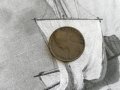 Монета - Великобритания - 1 фартинг | 1861г., снимка 2