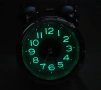 Часовник будилник с лампичка и фосфорни цифри, снимка 9