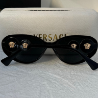 Versace 2023 дамски слънчеви очила котка, снимка 12 - Слънчеви и диоптрични очила - 44865320