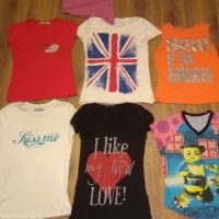 7 броя дамски тениски, размер S , снимка 2 - Тениски - 38958962