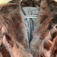 Дамско палто естествен косъм лисица, снимка 4 - Палта, манта - 44101254