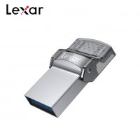 Флаш памет 32GB 64GB Lexar DUAL OTG Type C и USB 3.0, снимка 3 - USB Flash памети - 33088845