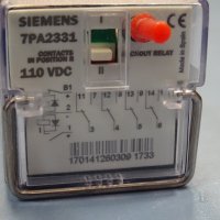 реле Siemens 7PA23310 Lockout Fast Relay 4NC/NO 110VDC, снимка 4 - Резервни части за машини - 37522474