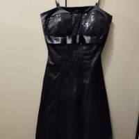 Черна рокля - Italy № 36, снимка 2 - Рокли - 40877559