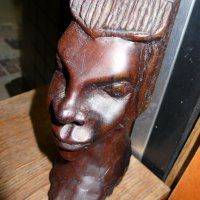 Африканска фигура, снимка 5 - Антикварни и старинни предмети - 43593308