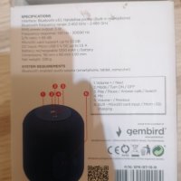 Преносима блутут колонка, снимка 8 - Bluetooth тонколони - 43503894