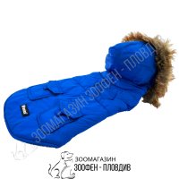 Яке за Куче - с Качулка - Classic Jacket Blue - XS, S, M, L - Pet Interest, снимка 1 - За кучета - 26669957