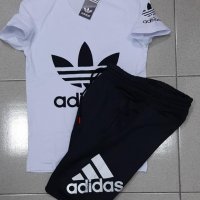 Последни бройки! Adidas мъжки летен комплект /тениска и къси панталони/ реплика, снимка 1 - Спортни дрехи, екипи - 32694788