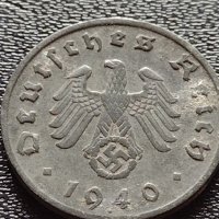 Две монети 1 райхспфенинг 1940г. Трети райх с СХВАСТИКА редки за КОЛЕКЦИЯ 3682, снимка 11 - Нумизматика и бонистика - 40637877