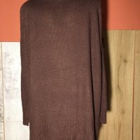 🌺Широк пуловер с отворени рамене в тъмно бордо,л,хл размер,14 лв🌺🌺, снимка 2 - Блузи с дълъг ръкав и пуловери - 27570232