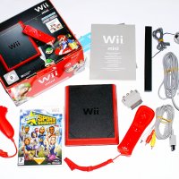 Nintendo Wii Mini пълен комплект Нинтендо мини + подарък игра, снимка 1 - Nintendo конзоли - 38897698