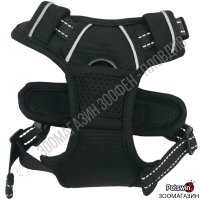 Нагръдник за Куче - с Дръжка - XS, S, M, L, XL - 5 размера - Черен цвят - Pro No Pull Harness, снимка 3 - За кучета - 37162994