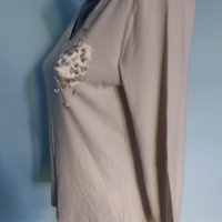 Брадова памучна блуза "Betty Barclay"® / голям размер , снимка 3 - Блузи с дълъг ръкав и пуловери - 15454758