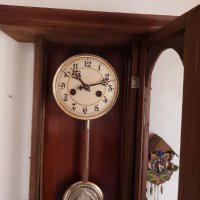 Стар немски стенен часовник, снимка 7 - Антикварни и старинни предмети - 37889502