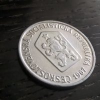 Монета - Чехословакия - 10 халера | 1967г., снимка 2 - Нумизматика и бонистика - 33196902