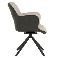 Въртящи се посетителски столове-кресла-различни модели в цвят кафяв,беж,крем,сив,зелен,горчица, снимка 1 - Столове за офис - 43113565
