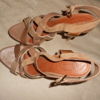 Елегантни сандали на ток , снимка 4 - Сандали - 27420747