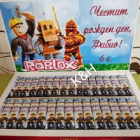 Рожден ден Пинята чашки чинийки салфетки Роблокс / Roblox , снимка 5 - Други - 39447040