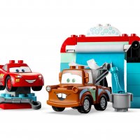 LEGO® DUPLO® Disney™ 10996 - Забавления на автомивката със Светкавицата Маккуин и Матю, снимка 3 - Конструктори - 39432596