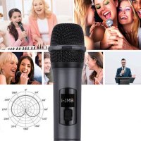 Безжичен караоке микрофон за аудио устройства Черен, снимка 2 - Друга електроника - 43380904