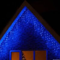 LED Висулки Мигащи 144, 4 цвята 3 х 60см Късо-дълго Коледа ЛЕД, снимка 6 - Лед осветление - 38583077